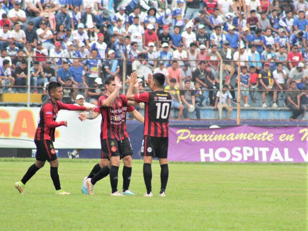 Coatepeque FC y Deportivo San Pedro con ventaja rumbo a la final en la Primera División 