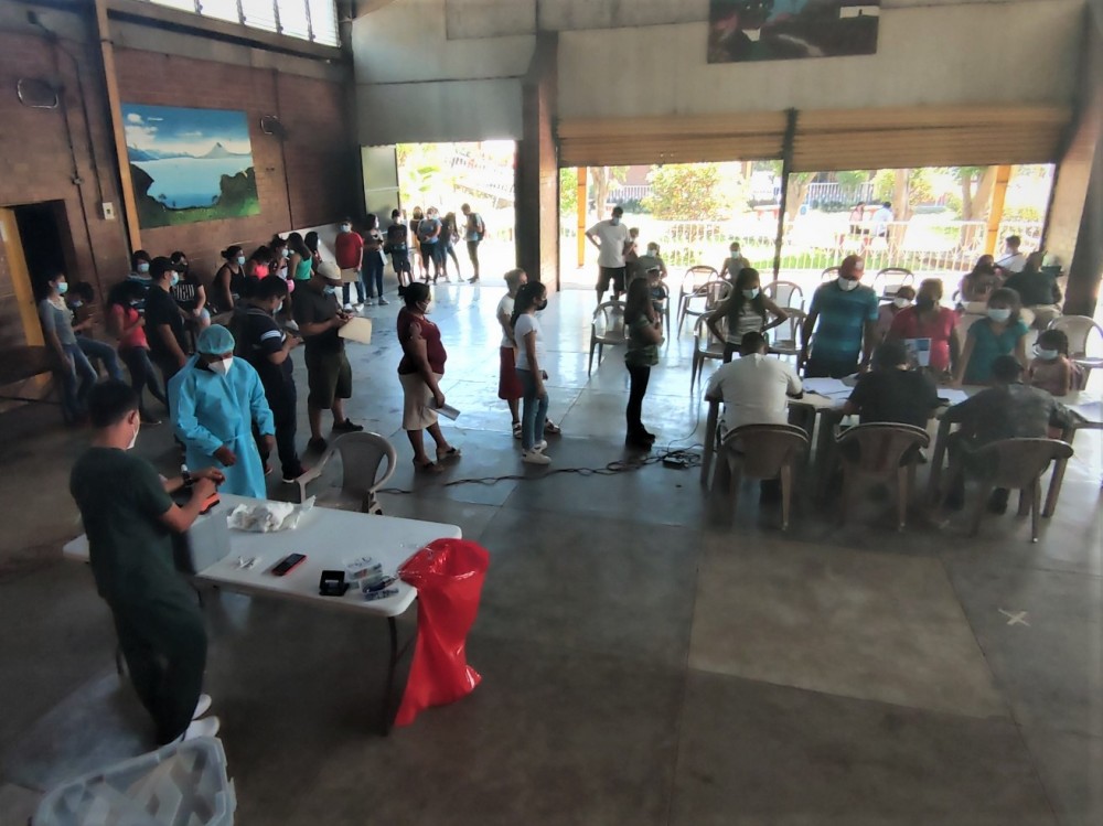 Coatepeque: hoy estarán habilitados centros de vacunación para estudiantes