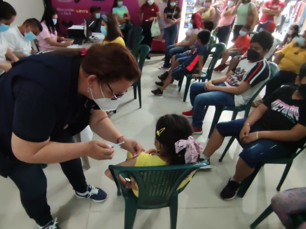 Coatepeque tiene 6 mil dosis para vacunar a niños contra el Covid-19