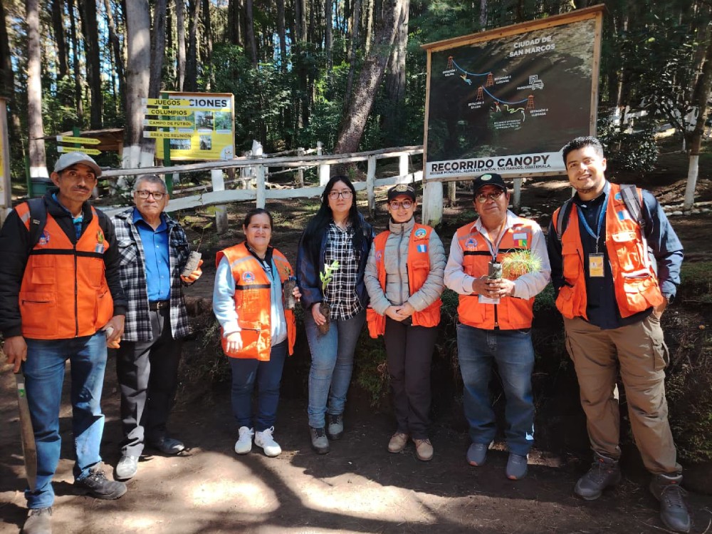 Colreds se suman a proceso de reforestación en astillero municipal de San Marcos