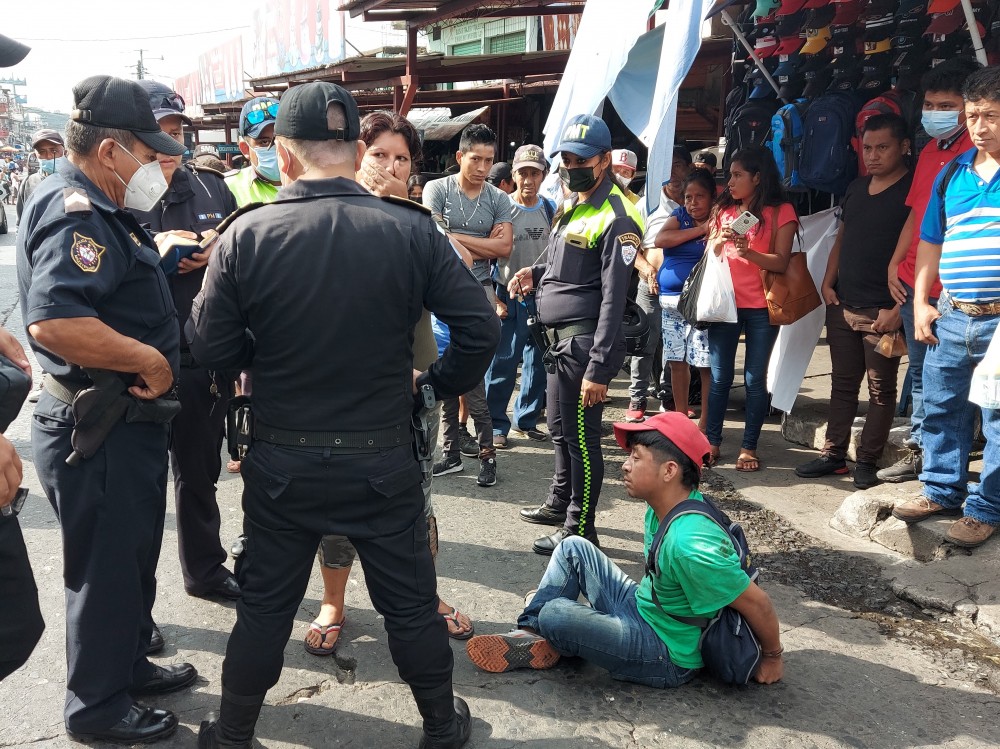 Comerciantes piden más seguridad en el mercado Antigua Terminal de Mazatenango