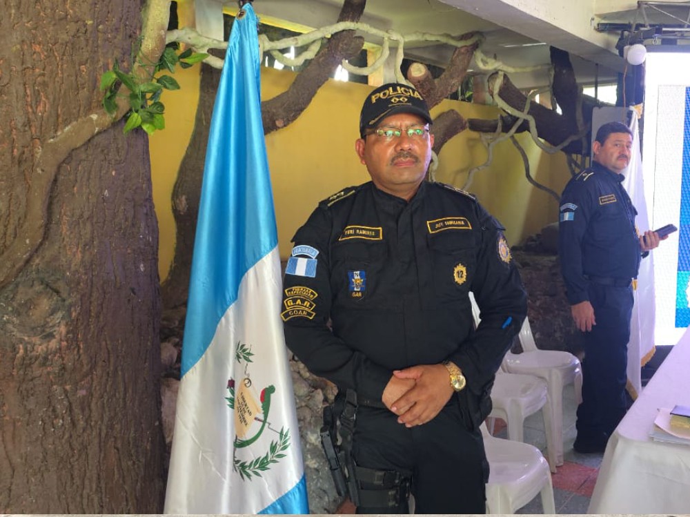 Comisario Yuri Ramírez asume el mando de la Comisaría 33 de Suchitepéquez y anuncia nuevas estrategias de seguridad