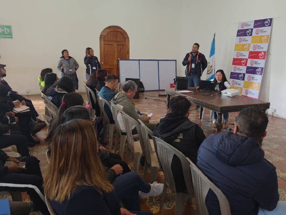 Comred de San Pedro Sacatepéquez se prepara para simulacro nacional de terremoto