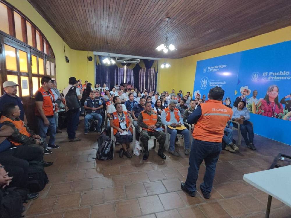 Conred Suchitepéquez advierte sobre tormentas severas y prepara acciones interinstitucionales ante inminente canícula