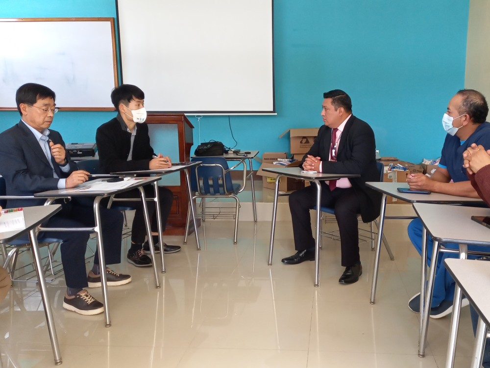Cooperación coreana financiará reparación en Hospital de Huehuetenango
