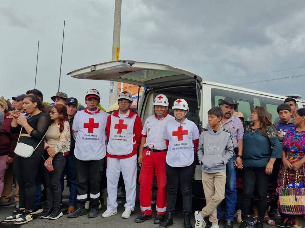 Cruz Roja reporta más de 70 emergencias durante la Feria Centroamericana de Independencia en Xela