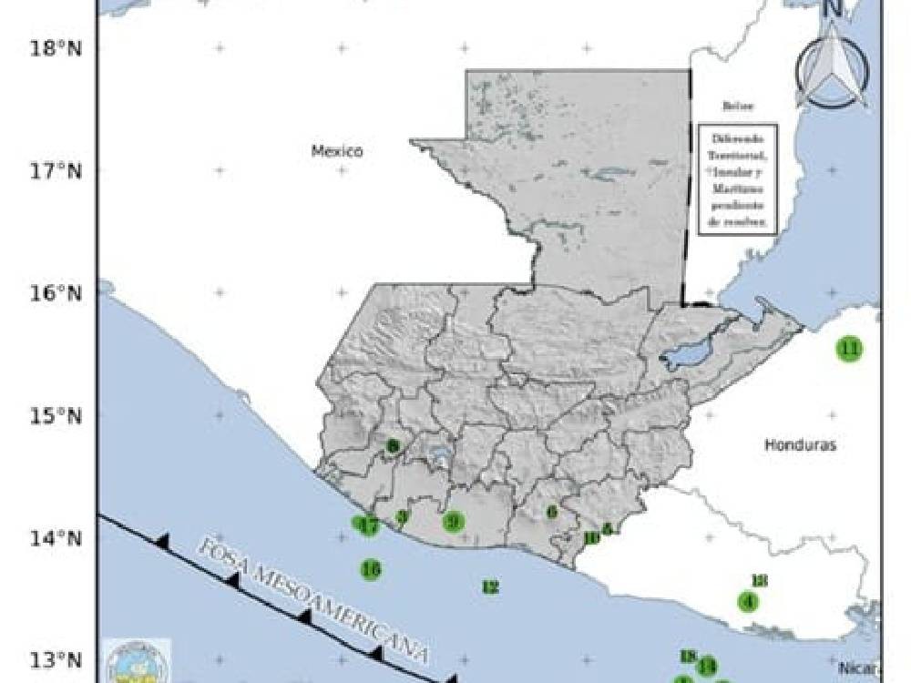 Cuatro departamentos registran constante actividad sísmica 