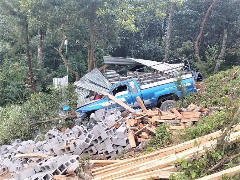 Cuatro heridos en accidente ocurrido en Concepción Tutuapa