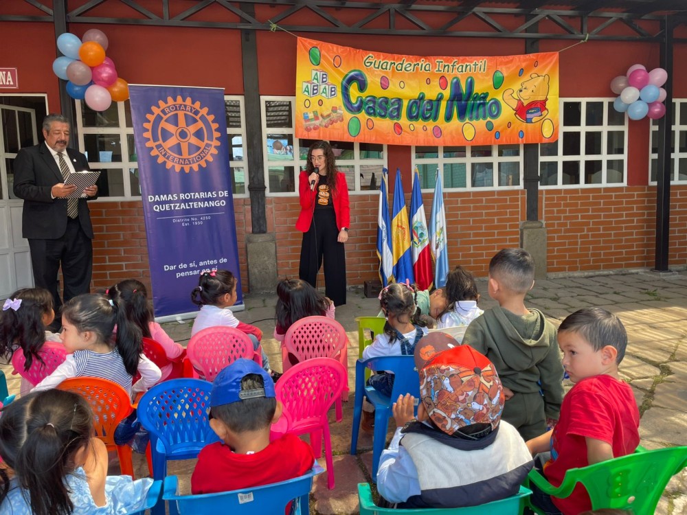 Damas Rotarias entregan proyecto de mejoramiento en la guardería La Casa del Niño
