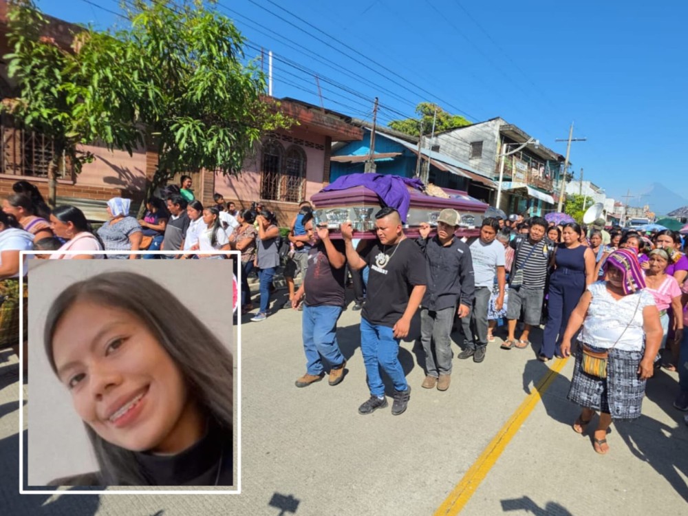 Dan el último adiós a Anai Patricia Yenifer Ceballos, fallecida en un accidente vial en Mazatenango