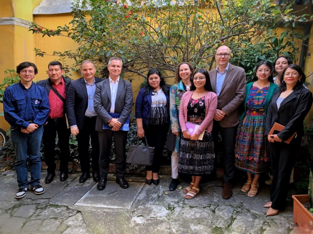 Delegaciones europeas sostienen reuniones y recorridos en Quetzaltenango para abordar desarrollo y memoria histórica