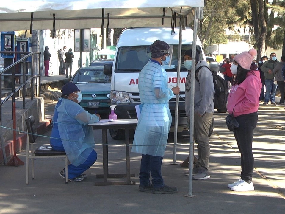 Demanda de hisopados en Xela para detectar Coronavirus 