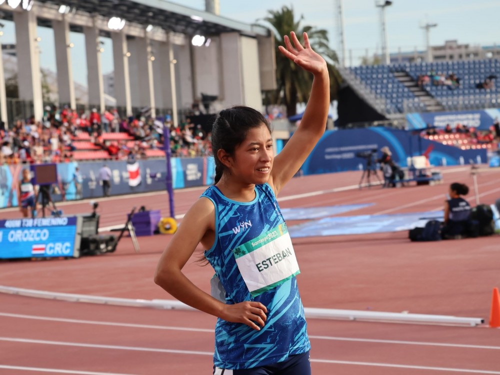 Deportista quetzalteca realiza marca para los Juegos Paralímpicos de París 2024