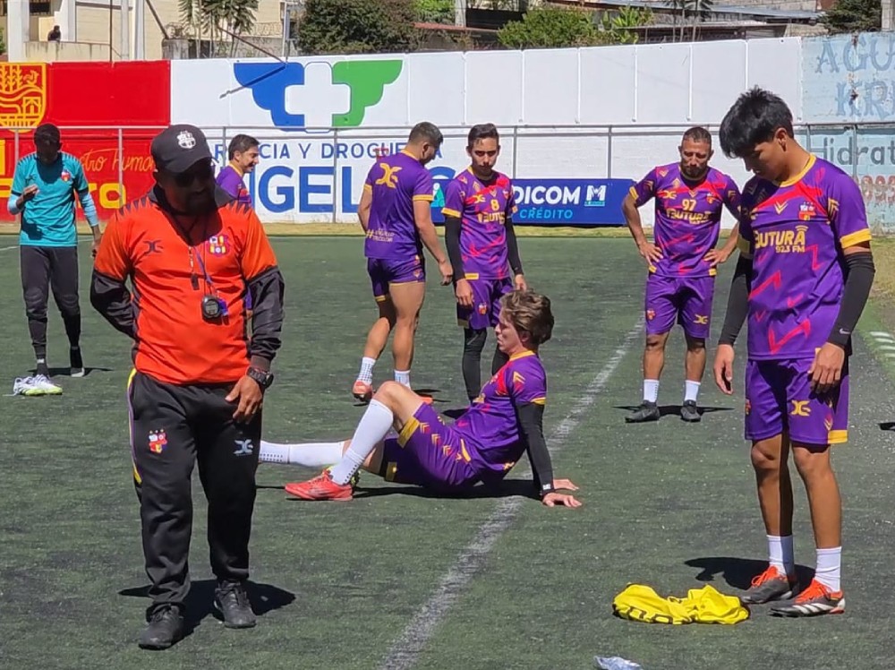 Deportivo San Pedro sigue trabajando para el inicio del torneo. 