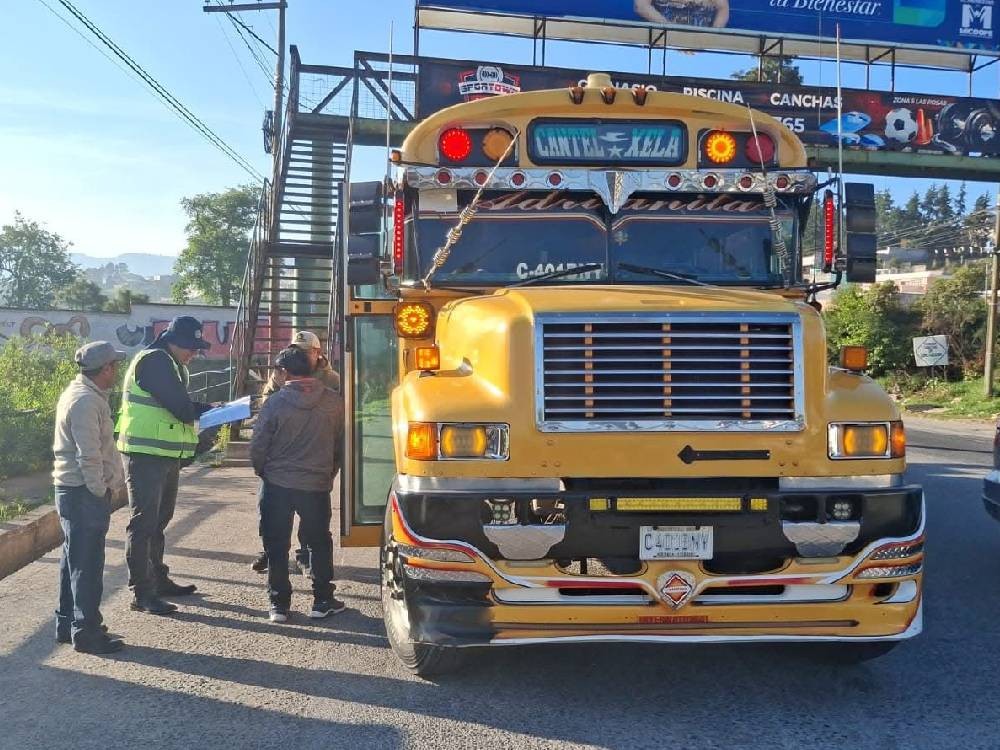 DGT verificará los costos del pasaje en buses de la ruta de Cantel a Xela