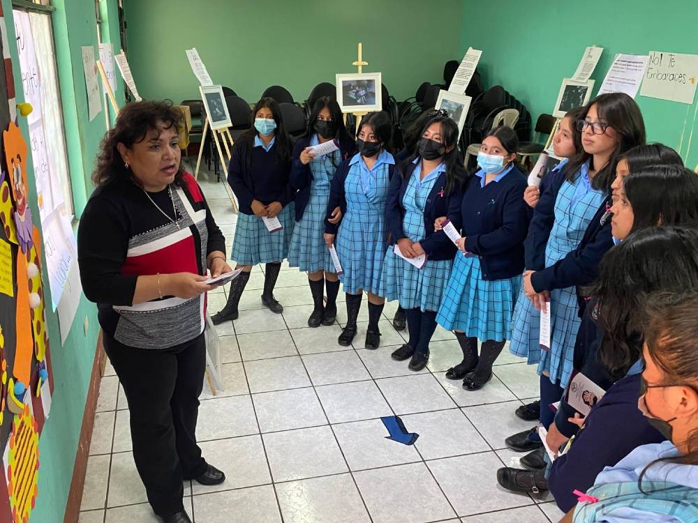 Dirección de Servicios de Salud de Quetzaltenango, habilitó espacio educativo, para estudiantes
