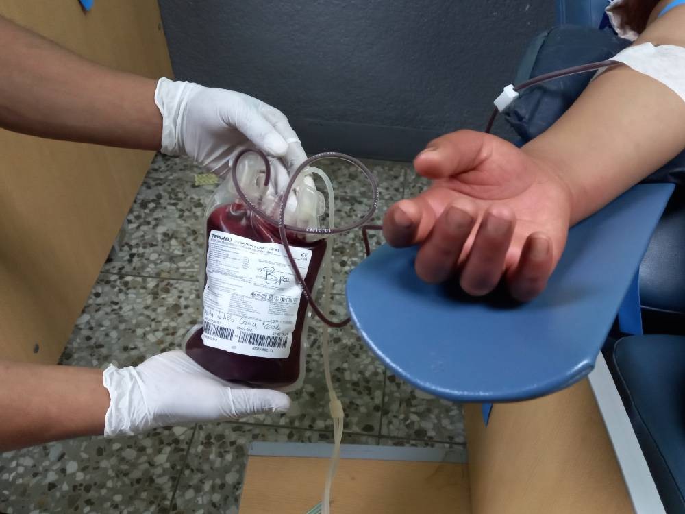 Disminuye cifra de donadores en el banco de sangre 