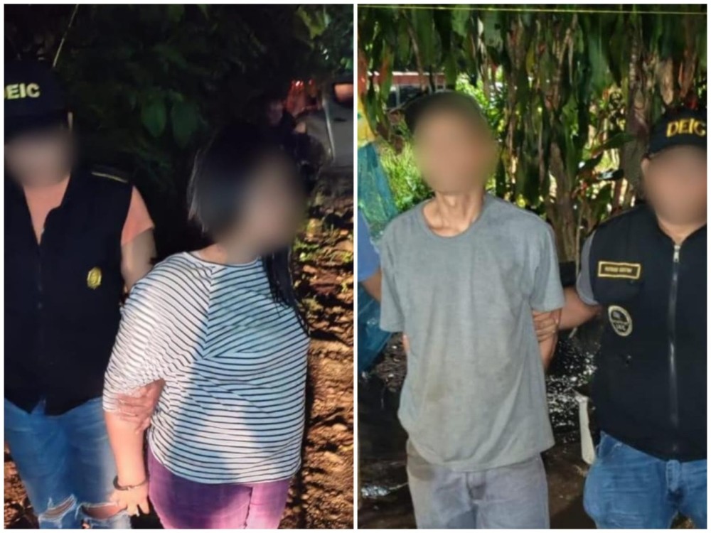 Dos capturados por oponerse a un allanamiento en Coatepeque