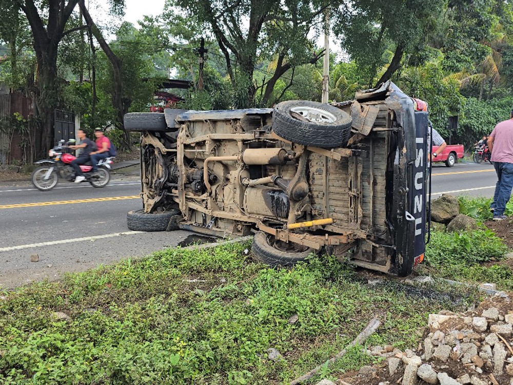 Capturan a hombres involucrados en hecho de tránsito, en donde una mujer resultó herida 