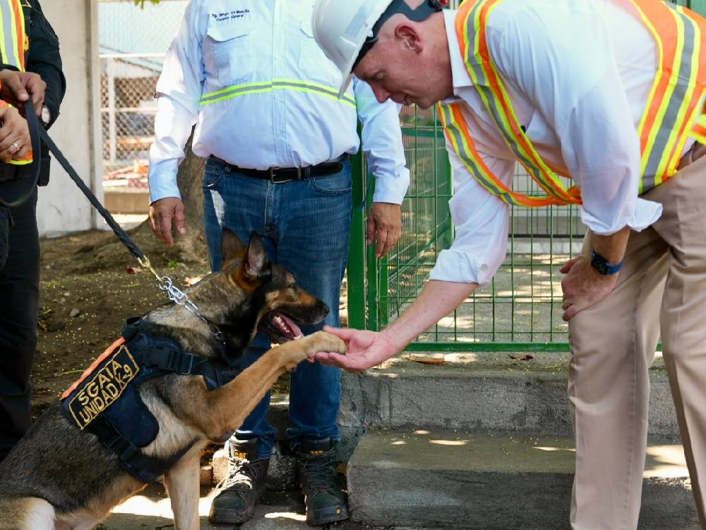 EE. UU. y Guatemala fortalecen combate al narcotráfico con nuevas instalaciones K9 