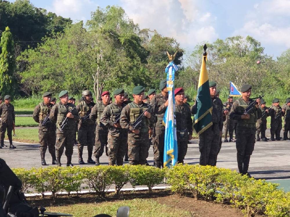 Ejército de Guatemala celebra 175 años de la Batalla de la Arada y el Día de las Fuerzas de Tierra