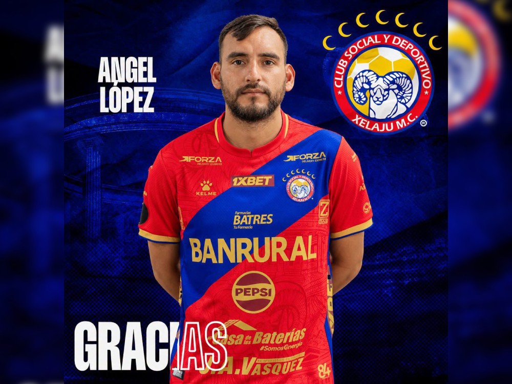 El mexicano Ángel López deja de pertenecer a Xelajú MC 