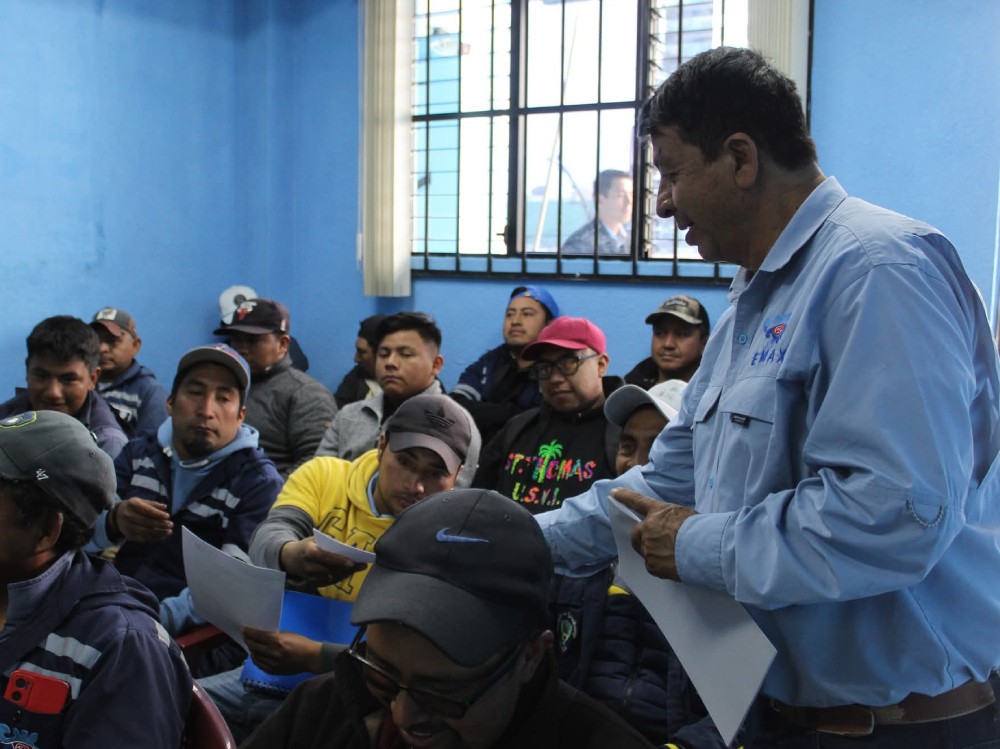 EMAX fortalece capacidades del personal con jornada de capacitación técnica