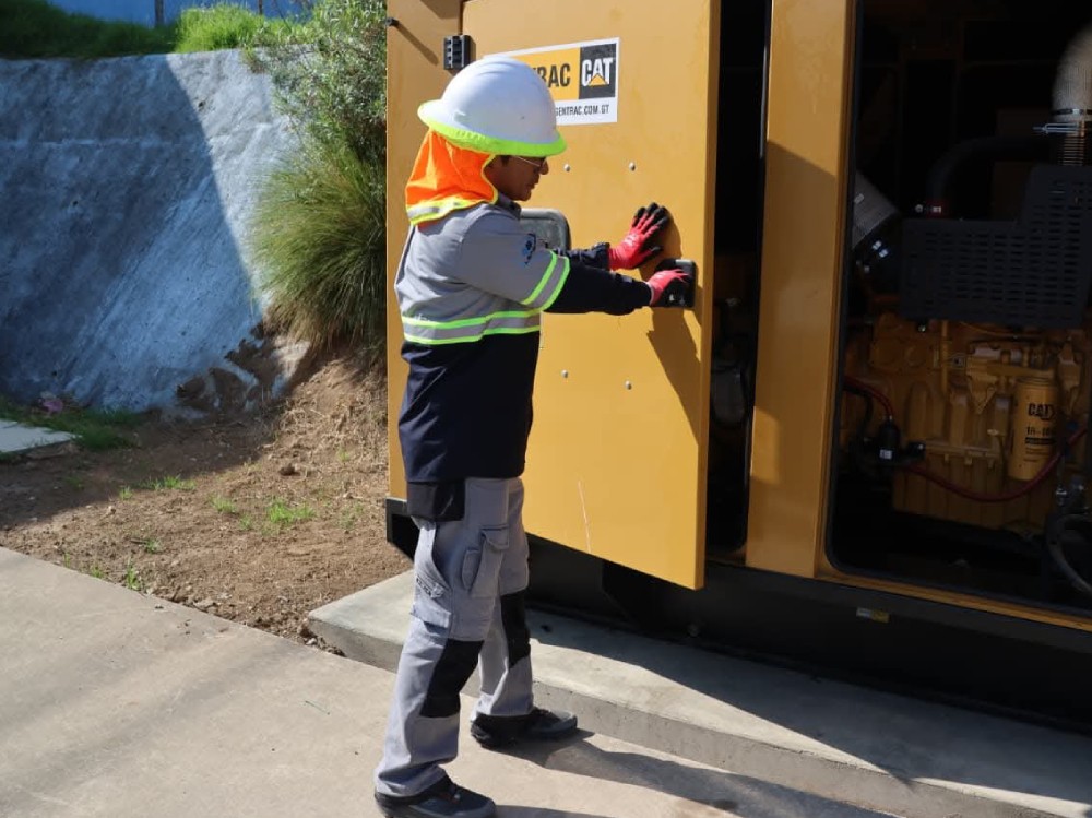 EMAX implementa plan piloto con generador para garantizar servicio de agua ante cortes de energía