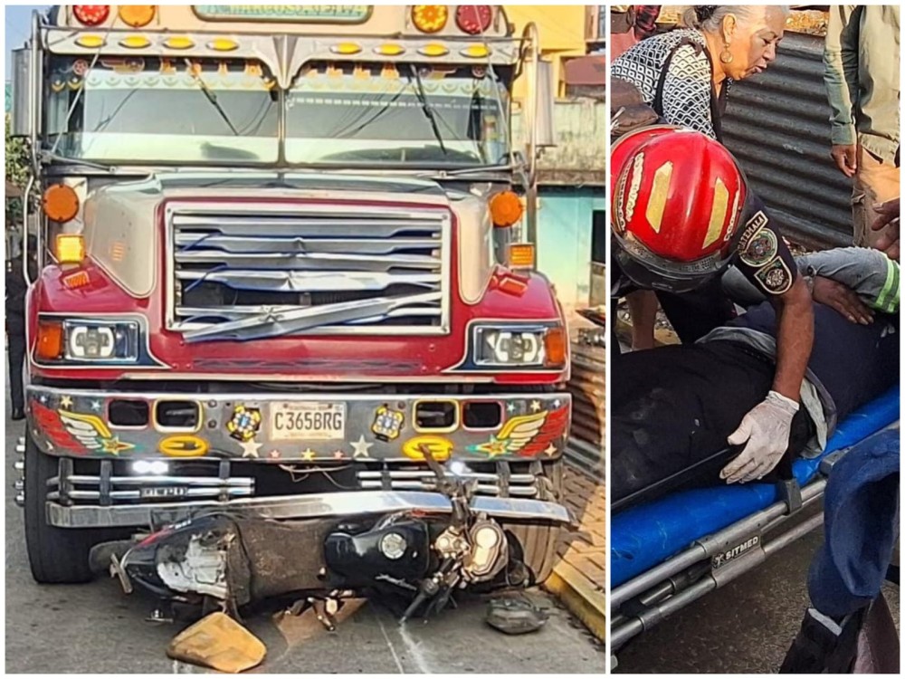 Empleados municipales son atropellados por el conductor de una camioneta