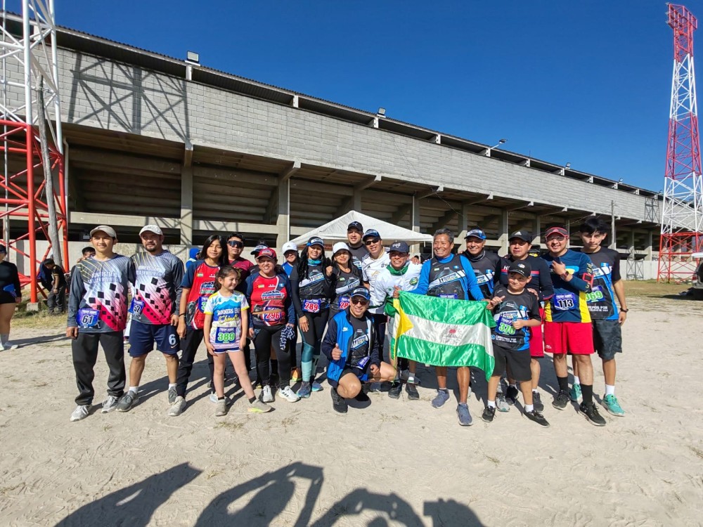 En Huehuetenango atletas corren en solidaridad