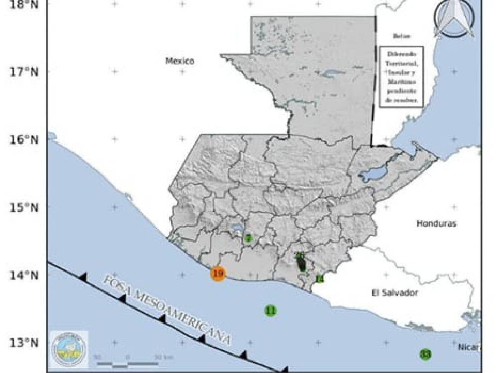 En las últimas horas se han registrado más de 30 sismos en todo el territorio nacional 