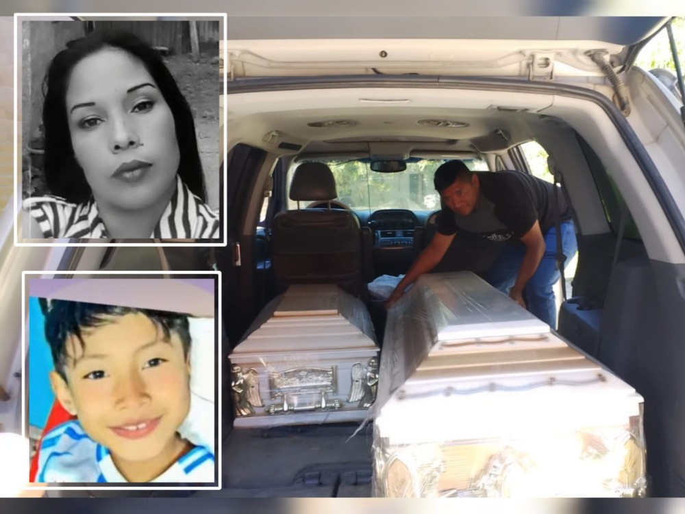 Entregan a familiares los cuerpos de madre e hijos asesinados en Huehuetenango