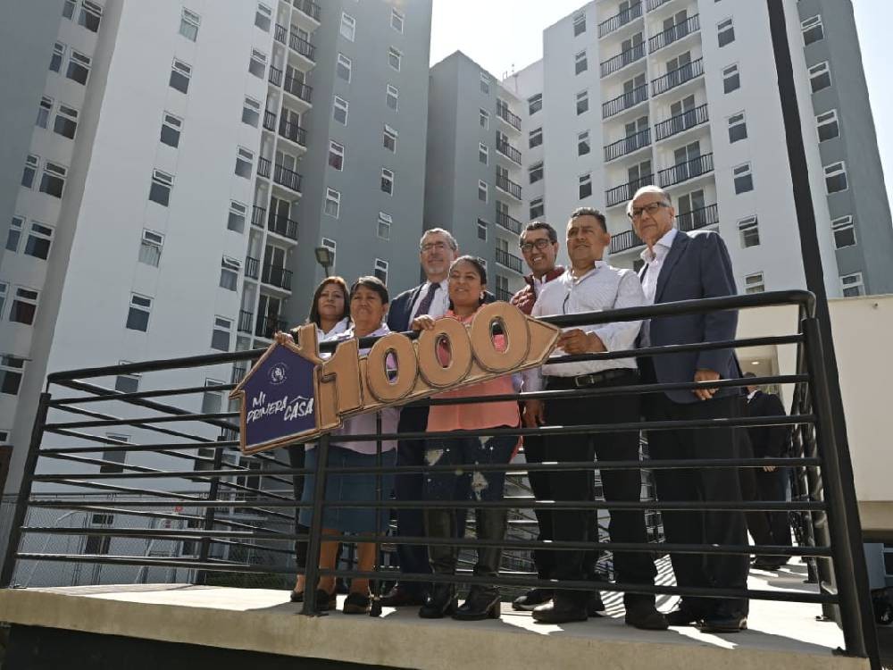 Entregan la casa mil del programa Mi Primera Casa