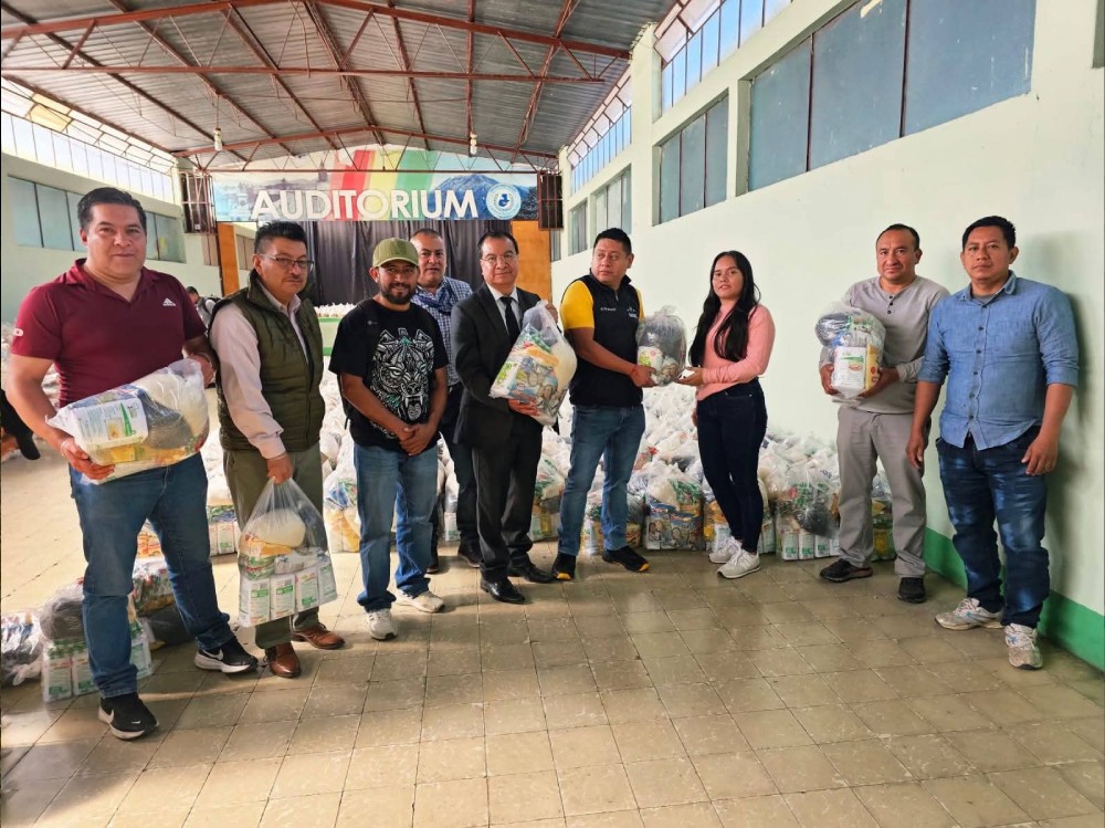 Entregan segundo desembolso del Programa de Alimentación Escolar en San Marcos