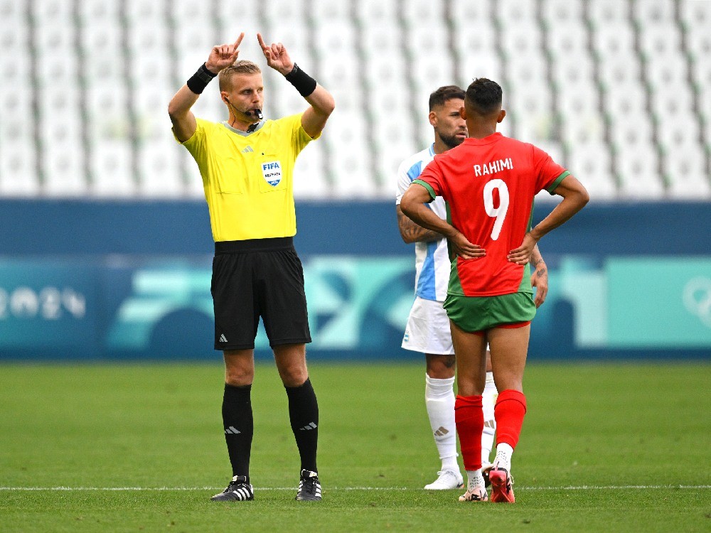 Escándalo en París 2024: le anulan un gol a Argentina dos horas después 