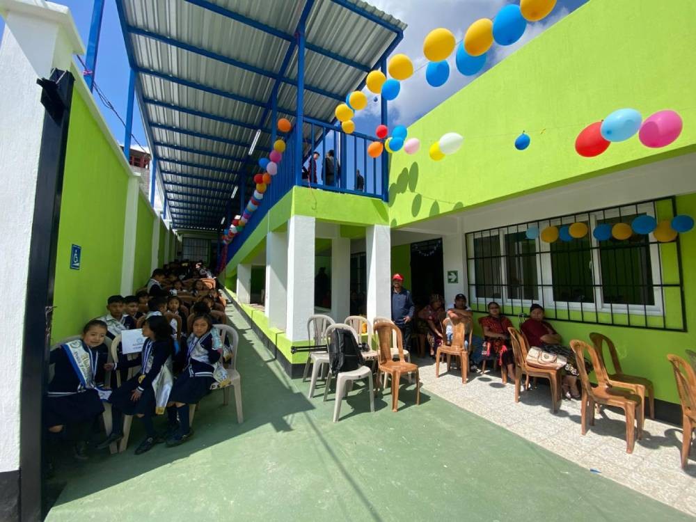 Tras dos años de trabajos, habilitan la "Escuela del Tanque" en Almolonga 