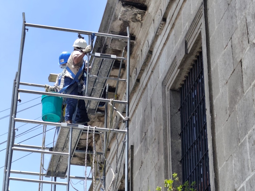 VIDEO | Escuela Taller avanza con restauración de la Casa de la Cultura