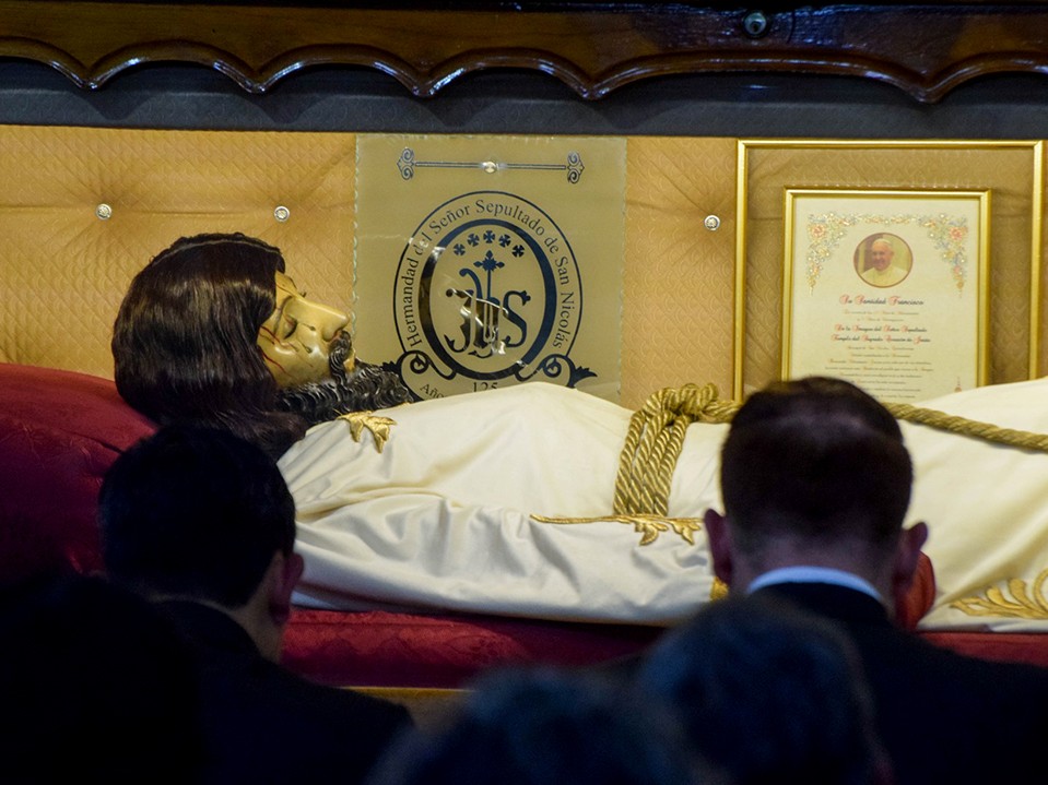 Estas son las actividades programadas con motivo del centenario de la Hermandad y  velación anual de Señor Sepultado de San Nicolás 