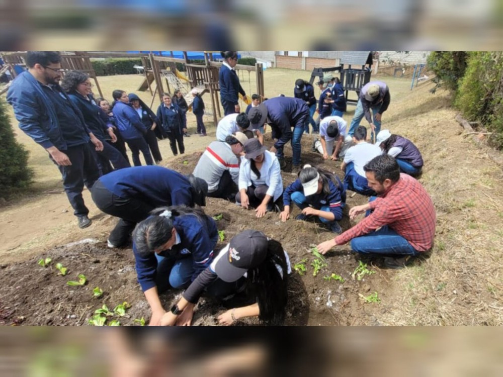 Estudiantes con discapacidad visual y auditiva reciben insumos para implementación de huertos pedagógicos inclusivos