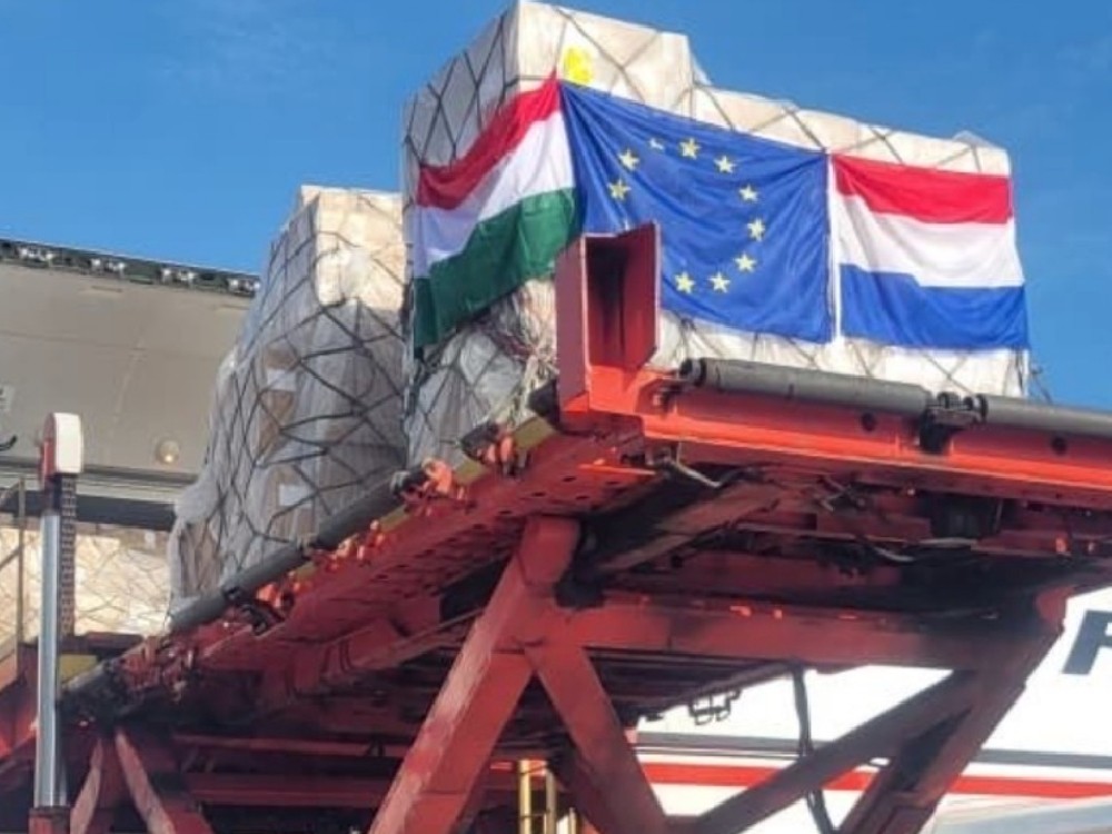 Europa envía material médico para recuperación de Venezuela