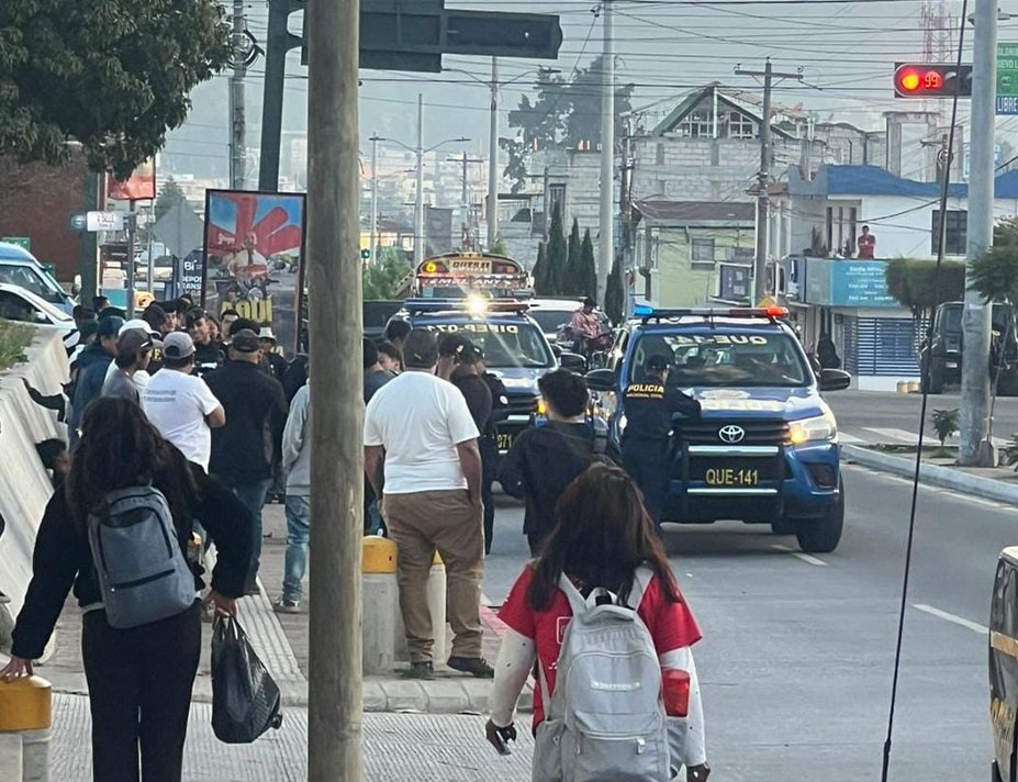 Exigen mayor seguridad a la Gobernación Departamental de Quetzaltenango