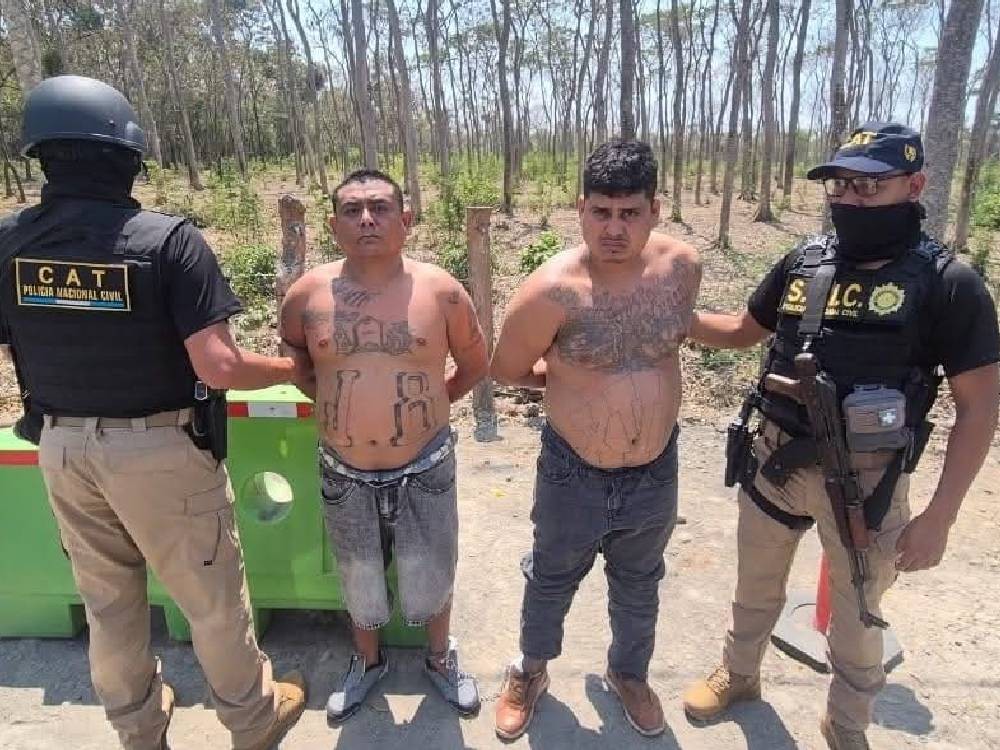 Expulsan de Guatemala a dos peligrosos pandilleros salvadoreños del Barrio 18