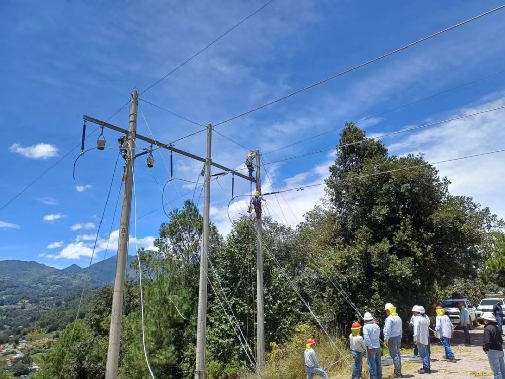 Falla en línea de transmisión deja sin energía a unos 79 mil usuarios en San Marcos