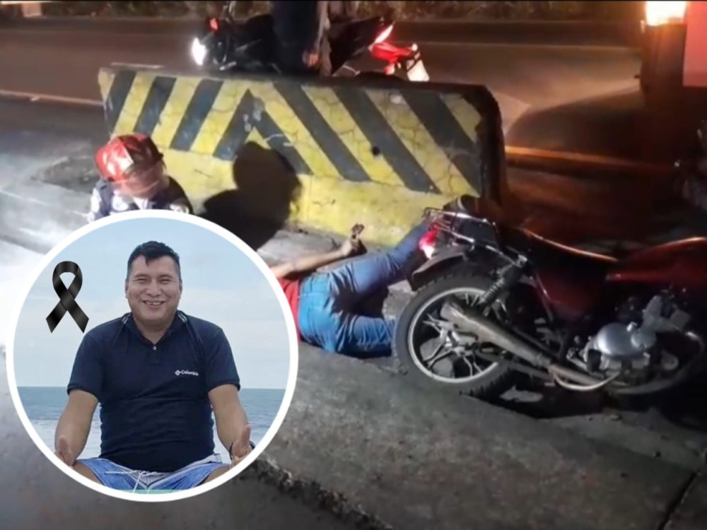 Fatal accidente cobró la vida de un motorista