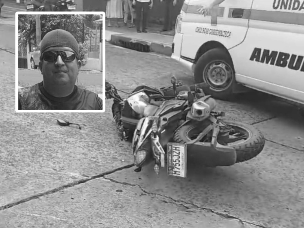 Fatal colisión de motocicletas deja un muerto en la zona bancaria de Coatepeque