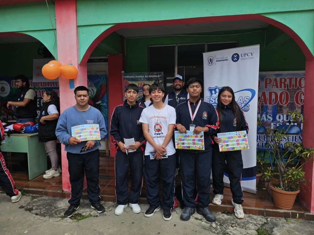 Feria Educativa Preventiva fortalece la salud mental y el bienestar emocional en estudiantes de San Marcos