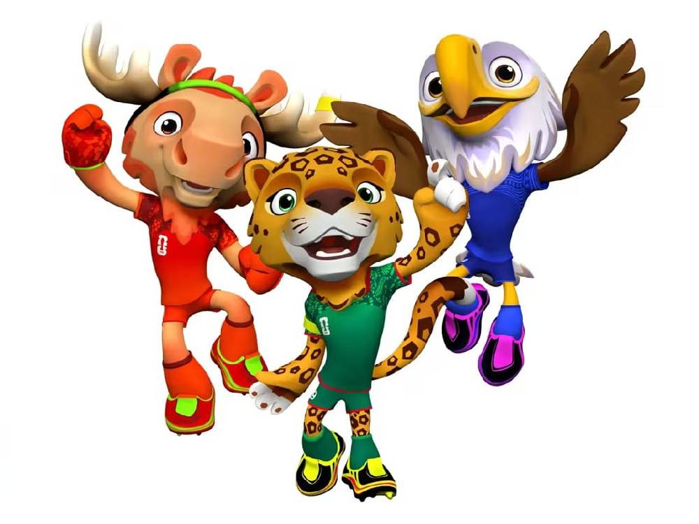 FIFA  presentó a las mascotas oficiales del Mundial 2026 