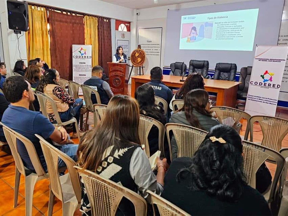 Fortalecen capacidades en protección integral a la niñez y adolescencia en San Marcos