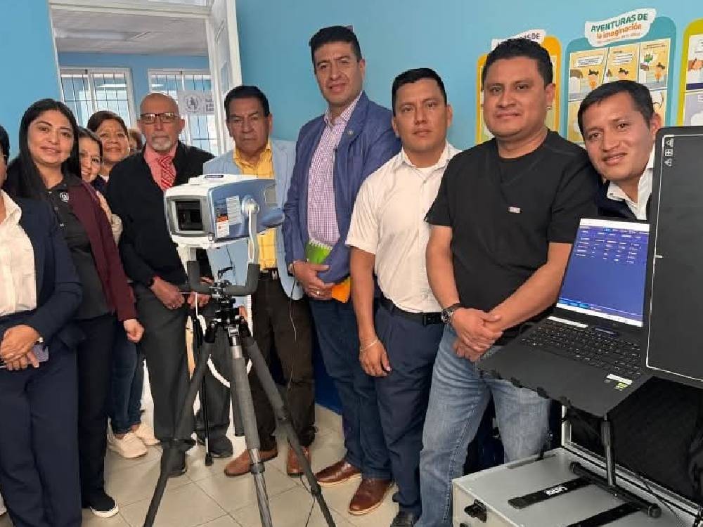 Fortalecen la detección de tuberculosis con donación de equipo de rayos X en Malacatán y San Pedro Sacatepéquez