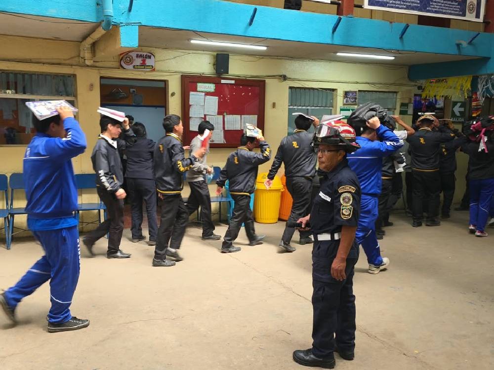 Fortalecen la prevención sísmica con capacitación a estudiantes de San Pedro Sacatepéquez
